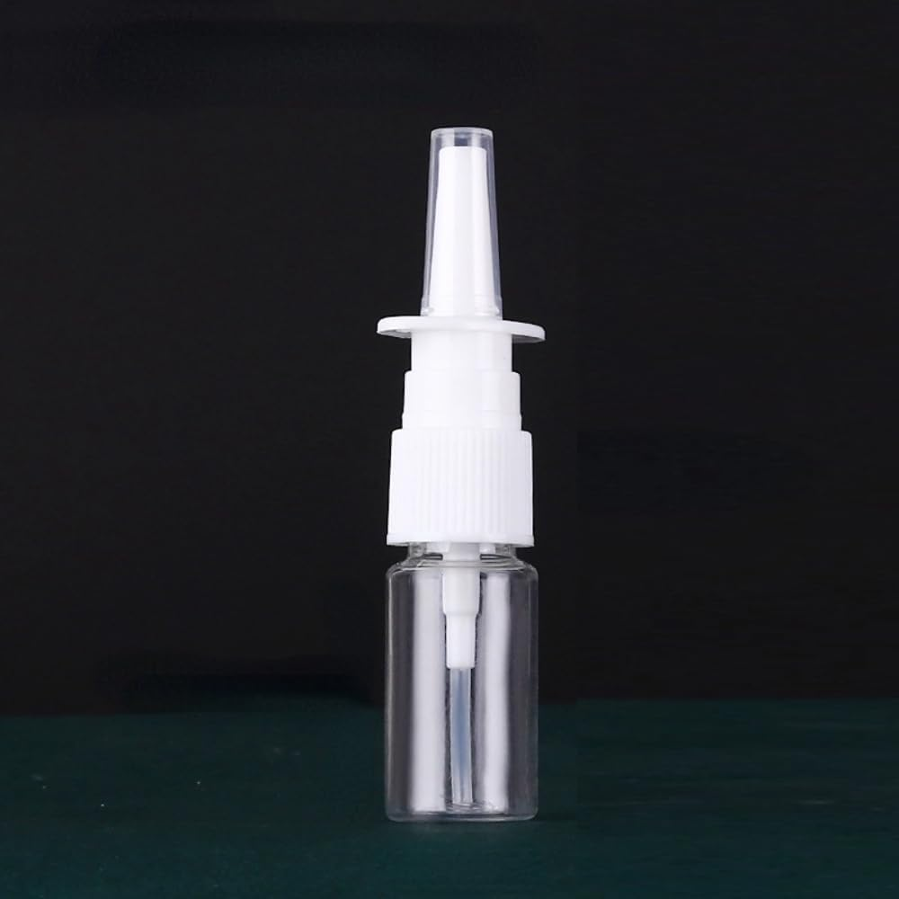 10Pcs Empty Refillable Nasal Spray Bottles Empty Nasal Spray Bottle Fine Mist Sprayers,10M and 20Ml image number 4