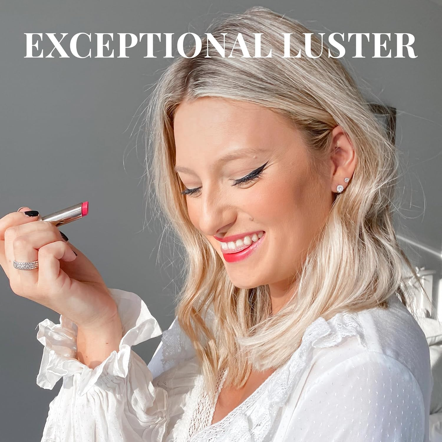 Paul & Joe Moisturizing Lipstick Refill Only, Case Sold Separately, Long Lasting Lipstick for Highly-Pigmented Lip Color, 02 Tulip Petals - Sweet and Heart-Racing Tulip Pink Lip Stick, 0.10 Oz image number 2