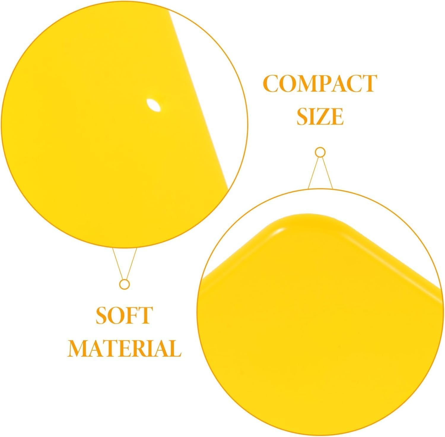 3Pcs Auto Body Filler Spreader Set Reusable Automotive Paint Applicator Tools Car Body Repair Kit with Soft Handle for Filler Putty Application Scratch Resistant Easy Clean Spreaders image number 6