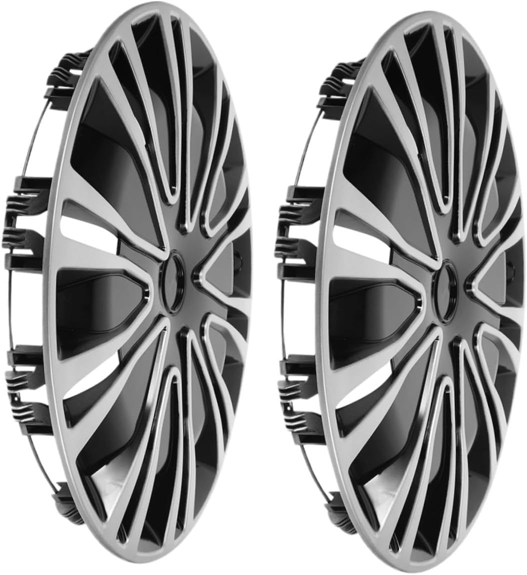 GLEAVI 2Pcs Automotive Wheel Hub Covers Decorative Hubcaps for Car Rim Covers Easy Install Car Interior Accessories image number 1