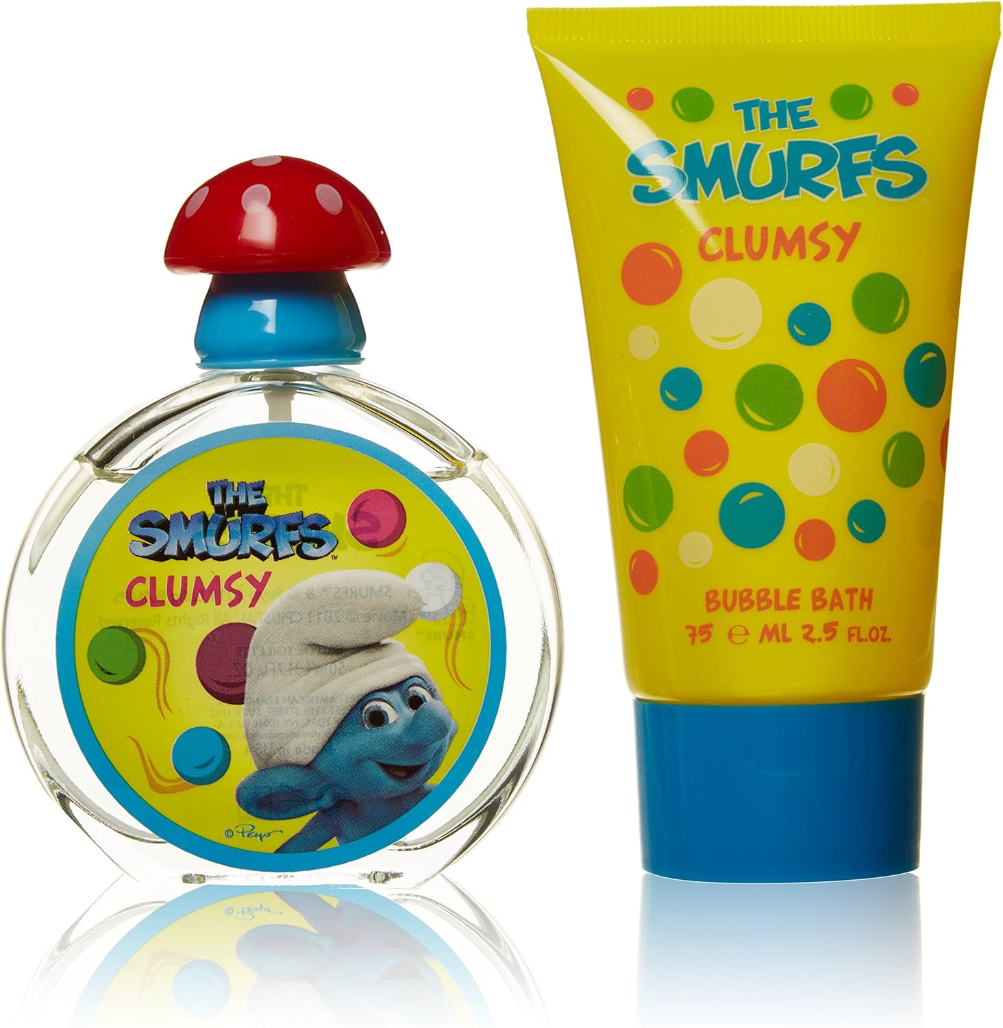 THE SMURFS Clumsy 50Ml EDT + 75Ml Shower Gel, 125 Ml image number 1