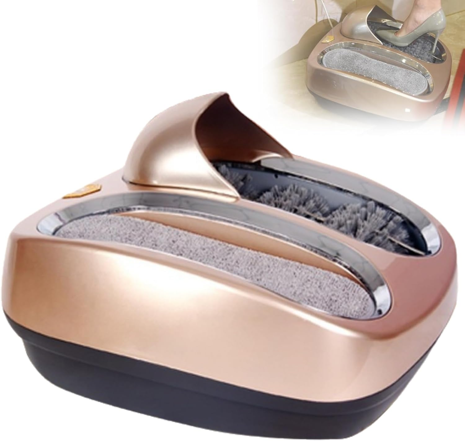 Sole Cleaning Machine, Smart Shoes Sole Cleaner, Fully Automatic Shoe Sole Cleaning Machine, No Shoe Covers Required Household Shoes Cleaning Equipment, Intelligent Automatic Induction Shoe Cleaner image number 5