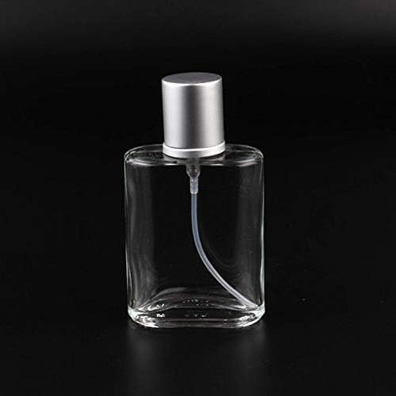 Empty Glass Perfume Spray Bottle Atomizer Refillable Clear Glass (50Ml) image number 2