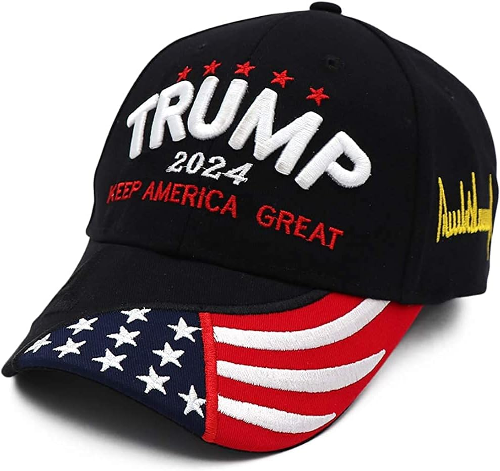 Trump 2024 Hat Donald Trump Gifts for Men MAGA Hat Make America Great Again Hats Keep America Great Baseball Cap, Blue, One Size image number 1