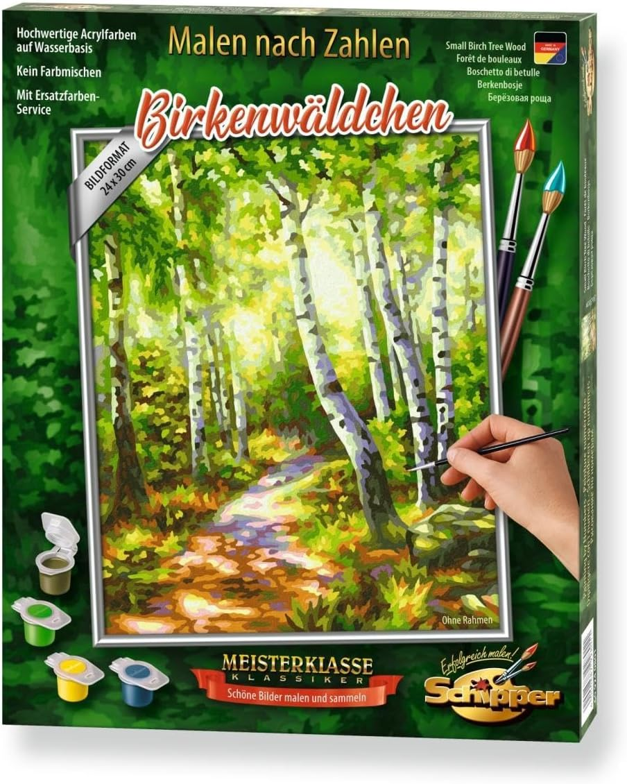 Schipper Malen Nach Zahlen - Birkenw&auml;ldchen image number 3