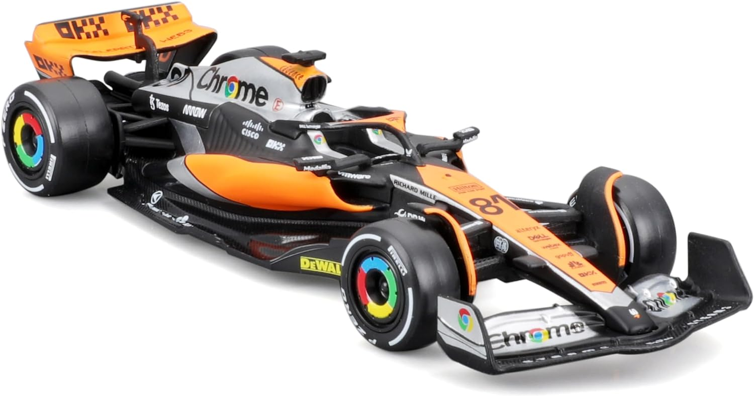 Bburago 1/43 Mclaren 2023 MCL60 F1#81 Oscar Piastri image number 2