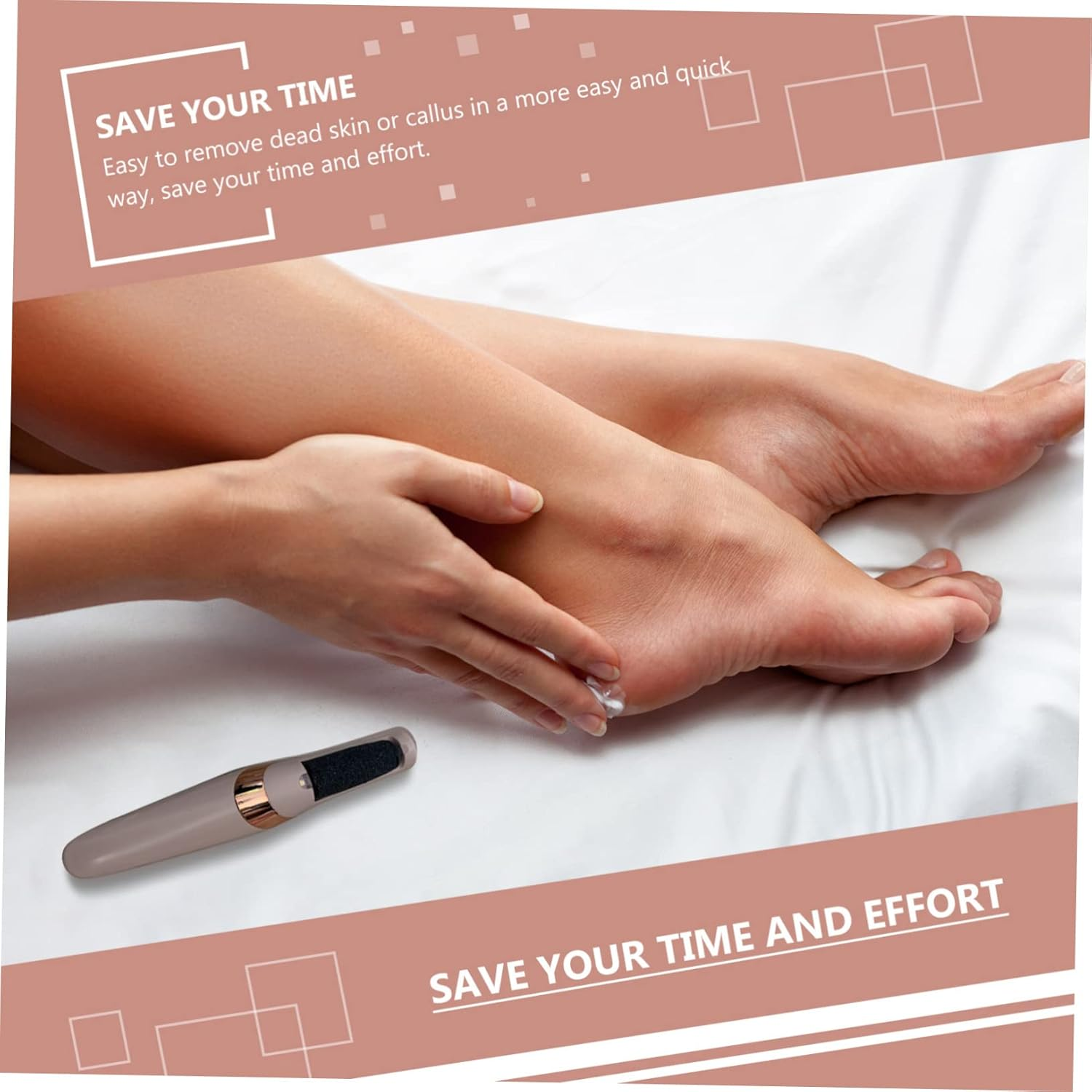 KAILIKETIY 6Pcs Replacement Grinding Heads for Electric Foot File Dual-Speed Callus Removers Black and Gray Suitable for Home Pedicure and Foot Care image number 3