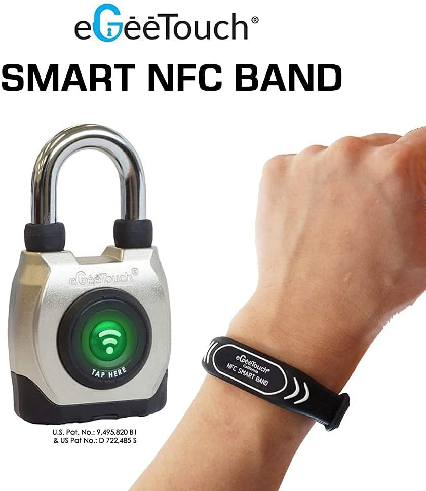 Egeetouch NFC for All Egeetouch Smart Locks (2 Wristbands) image number 5