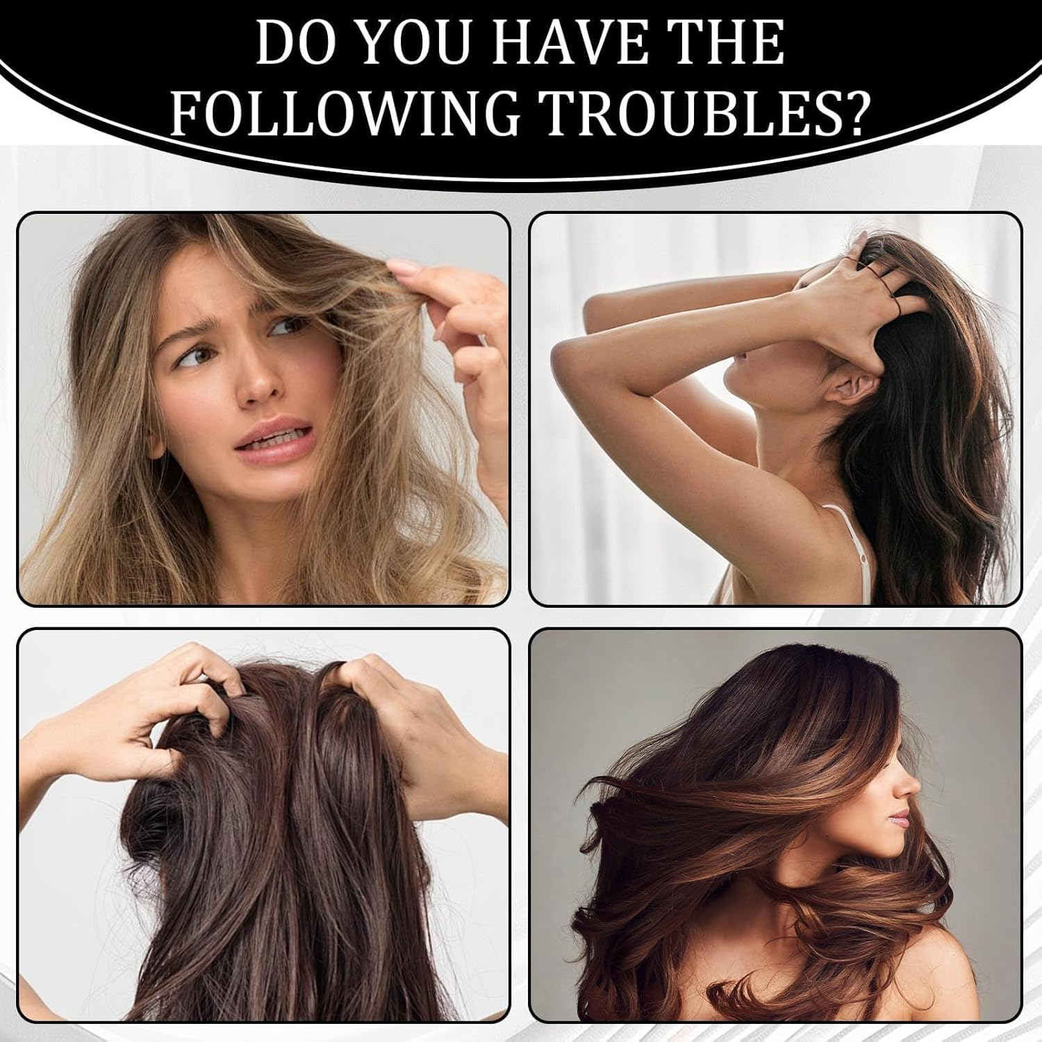 Pack of 4 Zigzag Headbands, with Full Circular Stretch, Non-Slip Headbands, Hair Band Zags, Make up Headband, Women'S Hairstyle Aid for Sports, Fitness, Daily Use - Color1 image number 6