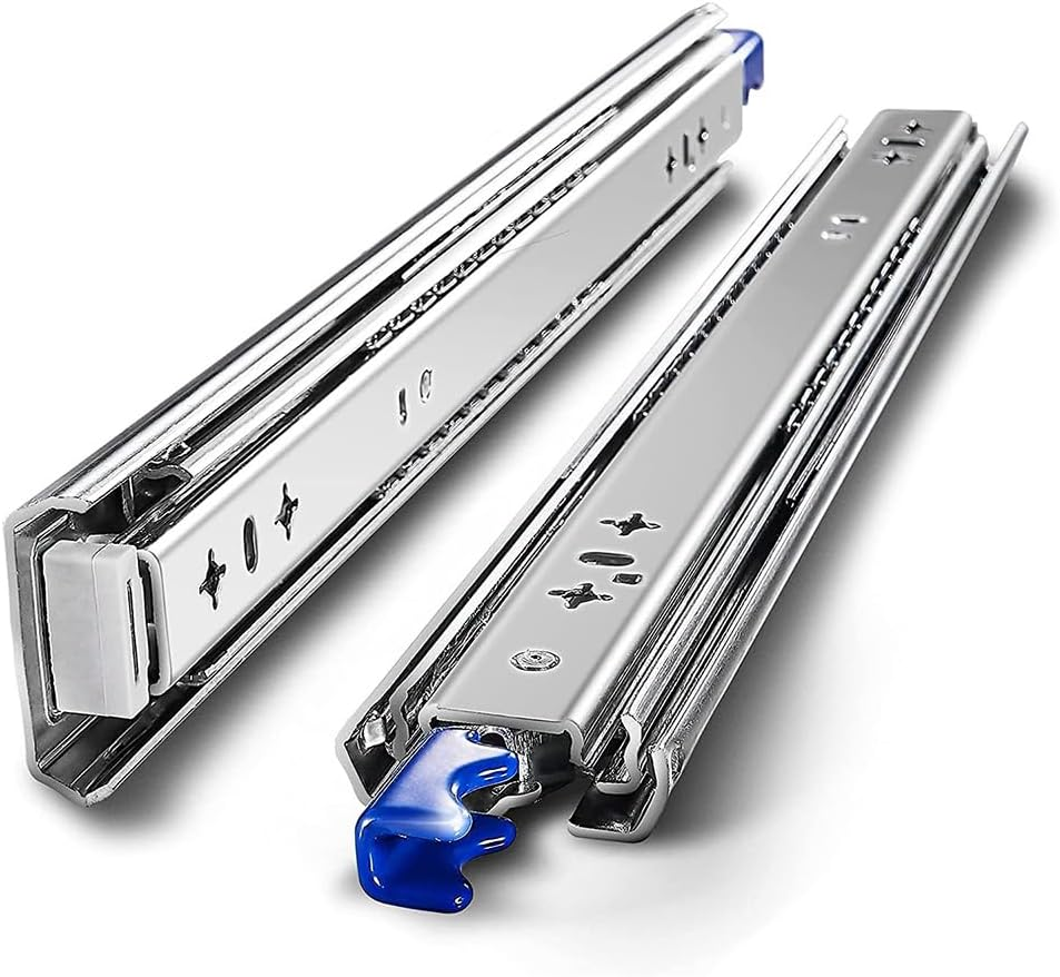 TRUSLIDE&reg; Locking Drawer Slides 550Mm (1100Mm Extended) 125KG Heavy Duty Draw Slide image number 2