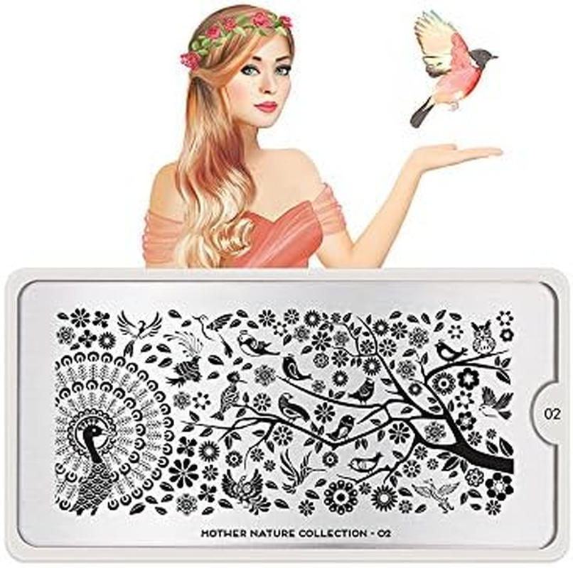 Moyou Stamping Stencil - Mother Nature 02 image number 2