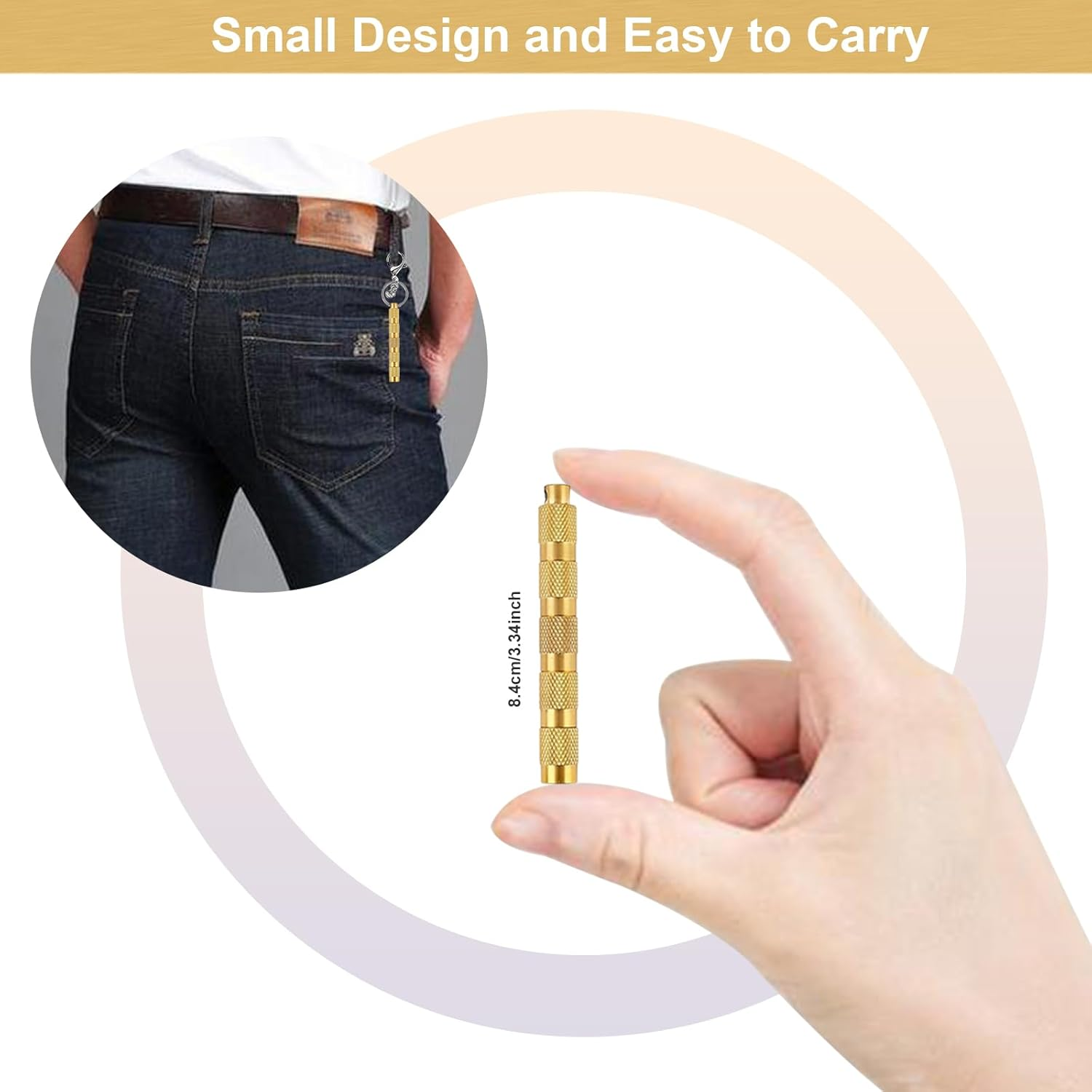 GODESON Tire Air Deflators for Offroad Vehicles,4 in 1 Solid Brass Easy Storage and Using Tire Air down Tool image number 6