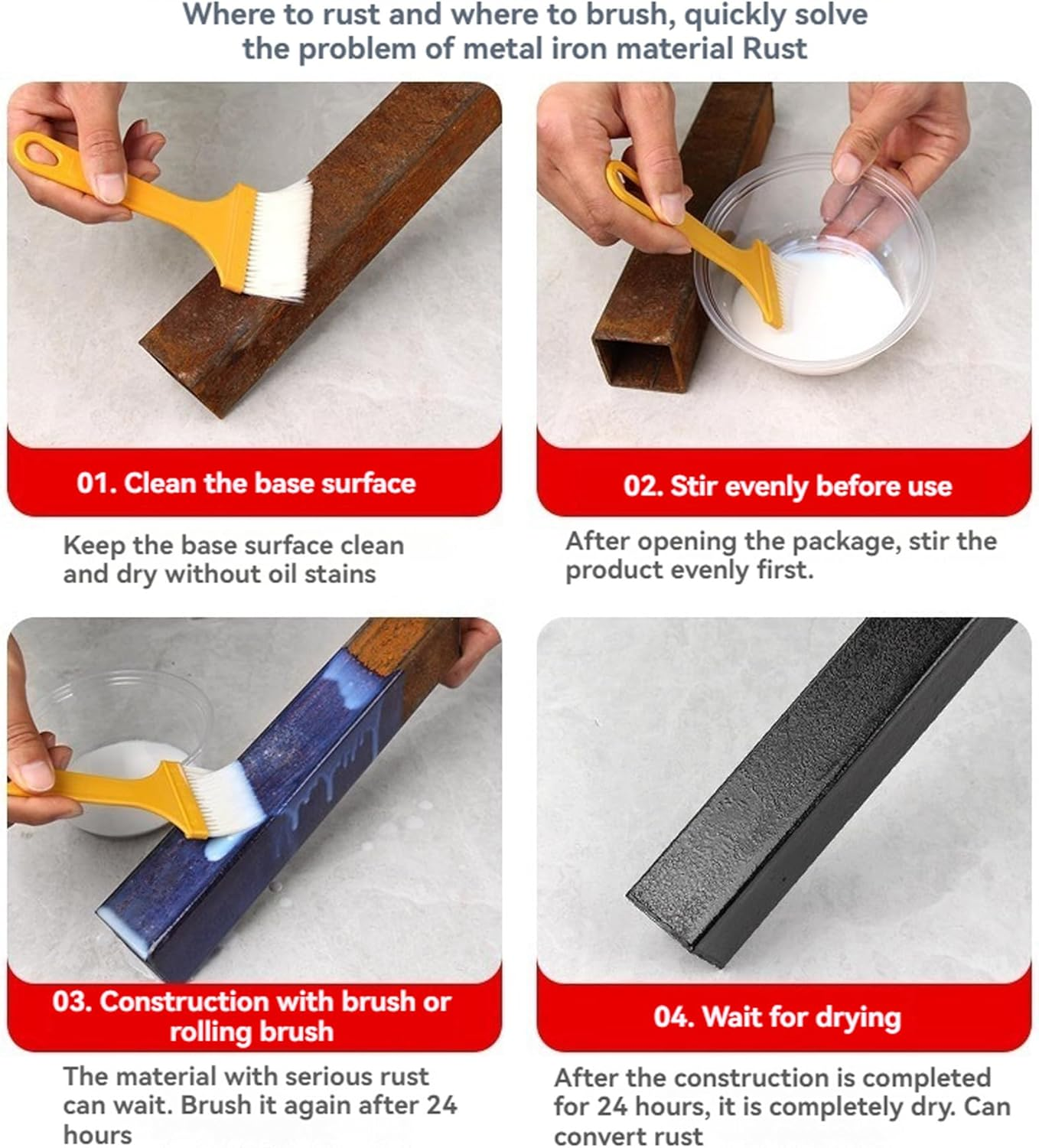 Esmalte Pro Anax Para Metal, Multipurpose Rust Remover Spray, Esmalte Proanox Para Metal, Instant Rust Remover For, Multicolour anti Coating For, with Brush (Green,0.30 Liters)