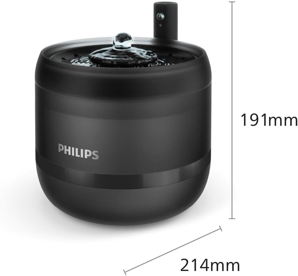 Philips Pet Series Cat Fountain, Intelligent Drinking Fountain, Leak Protection, Refill Monitoring, Motion Activation, Whisper Quiet (PAW3210/02) image number 5