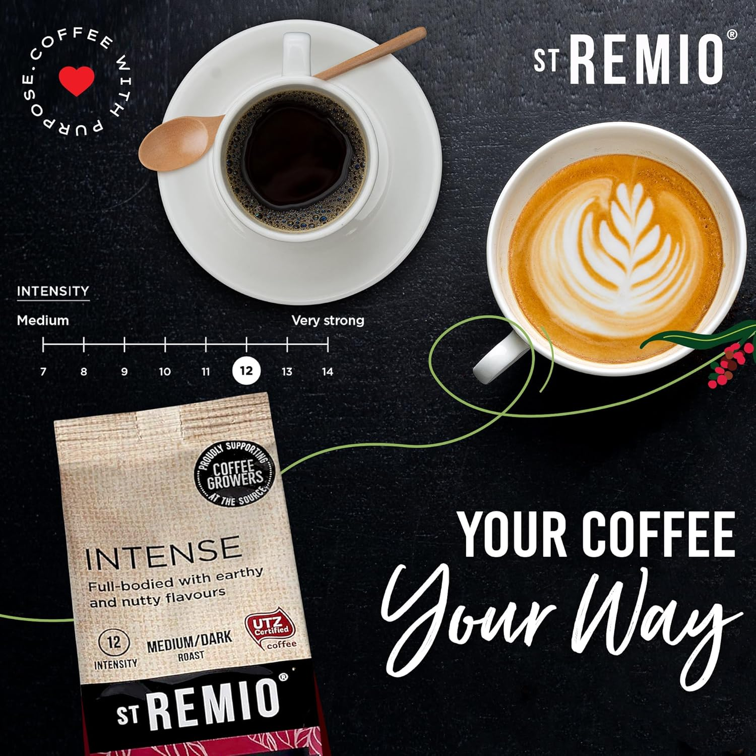St Remio Coffee Ground INTENSE 250G image number 4