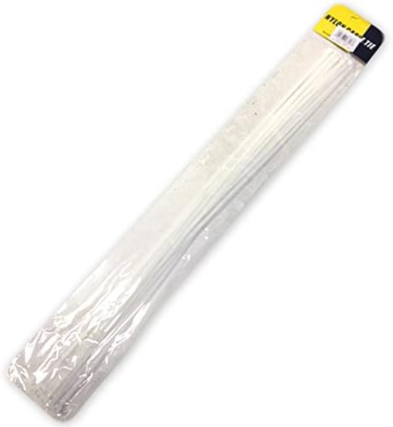 Lylac Cable Ties 15 Pieces, 500 Mm Size, White
