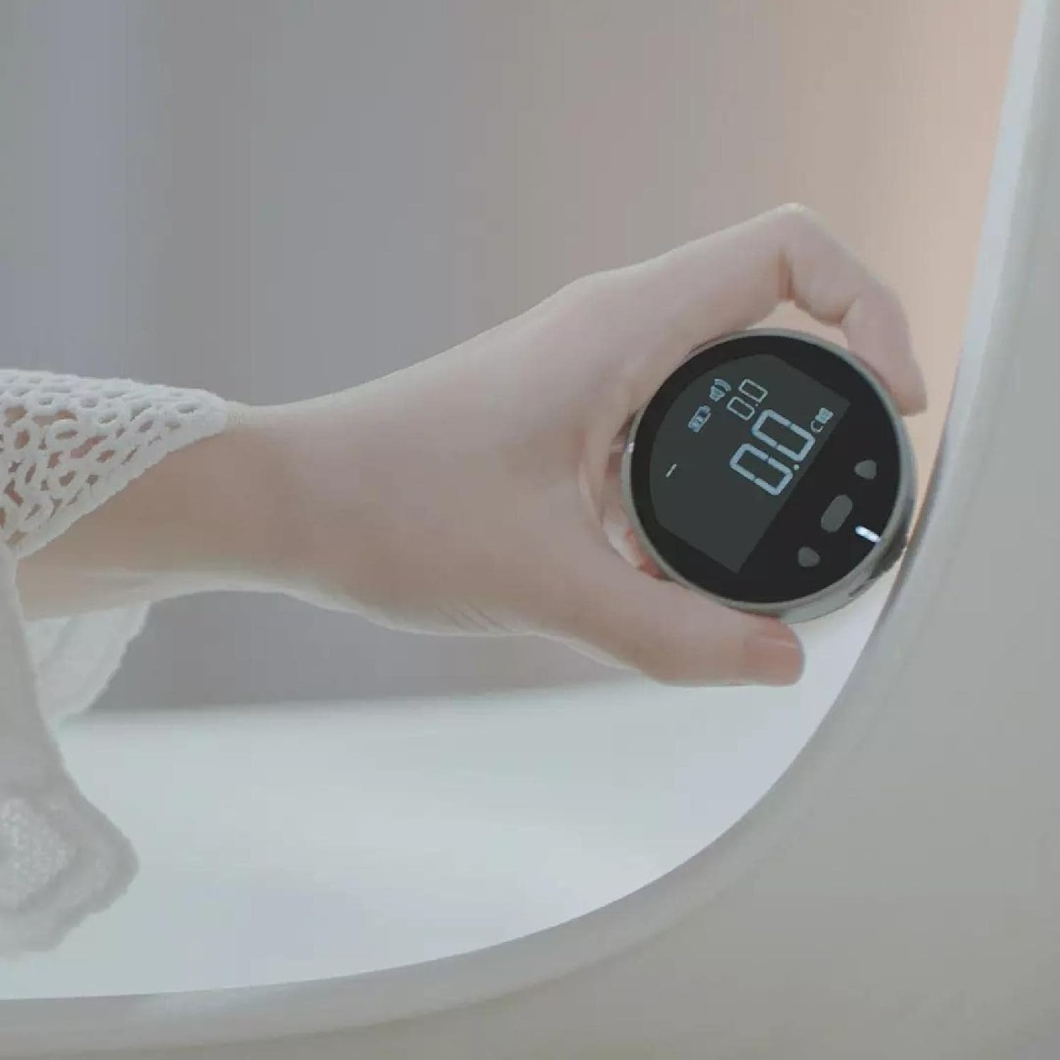 324Ft/99M Electronic Digital Tape Measure with LCD Display, Rolling Measuring Tool for Flat Curved Diameter Odd Shape High Precision Tool image number 1