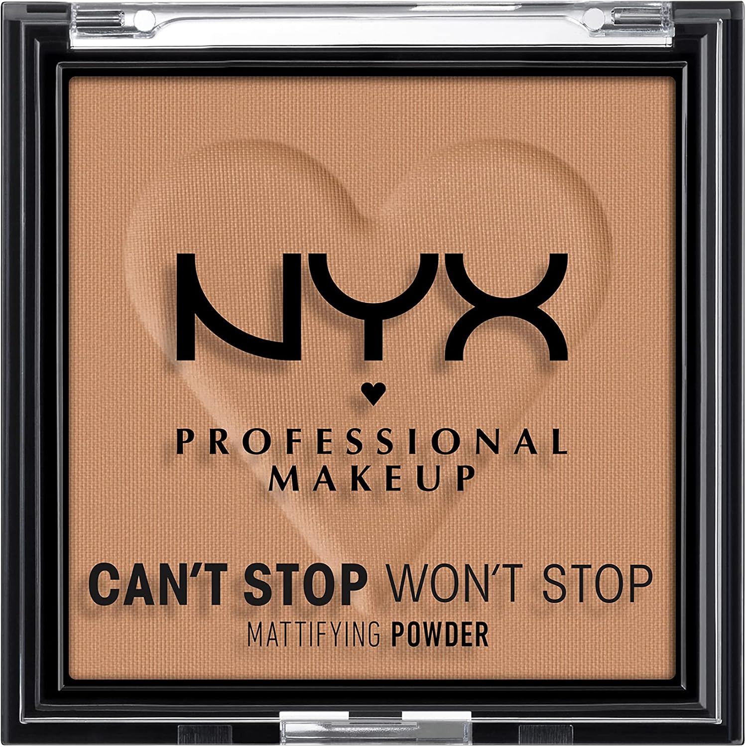 Can'T Stop Won'T Stop Mattifying Pressed Powder - Caramel image number 3
