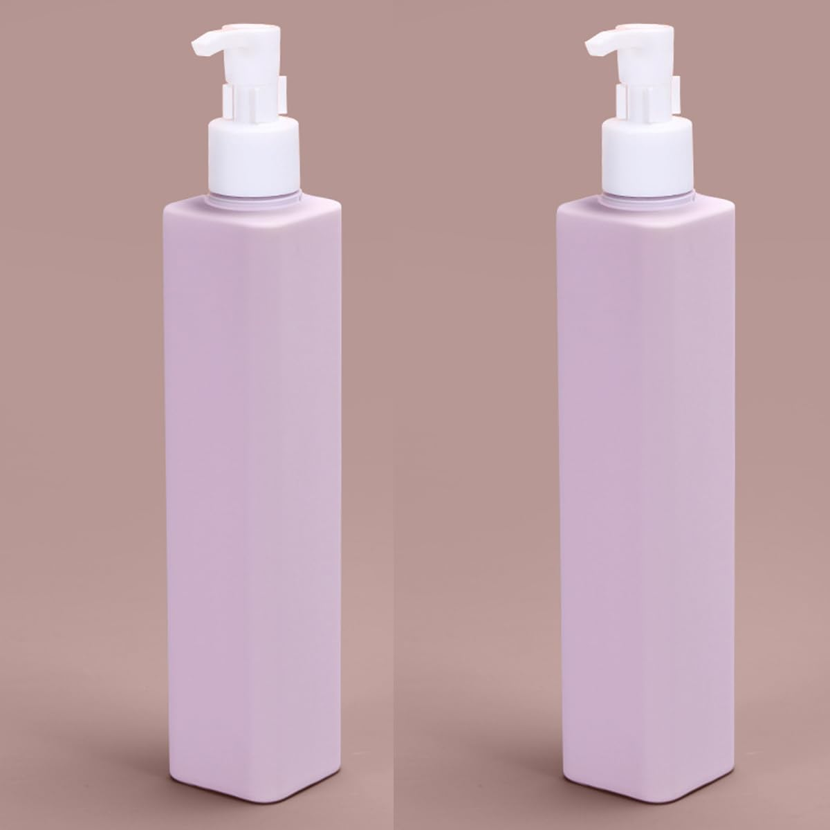 AIMALL 5 PCS Precision Pump Dispensing 250Ml, Convenient Refill Square Bottle for Liquid Soap, Shampoo, Lotion - Leak-Proof, Wide Mouth image number 1