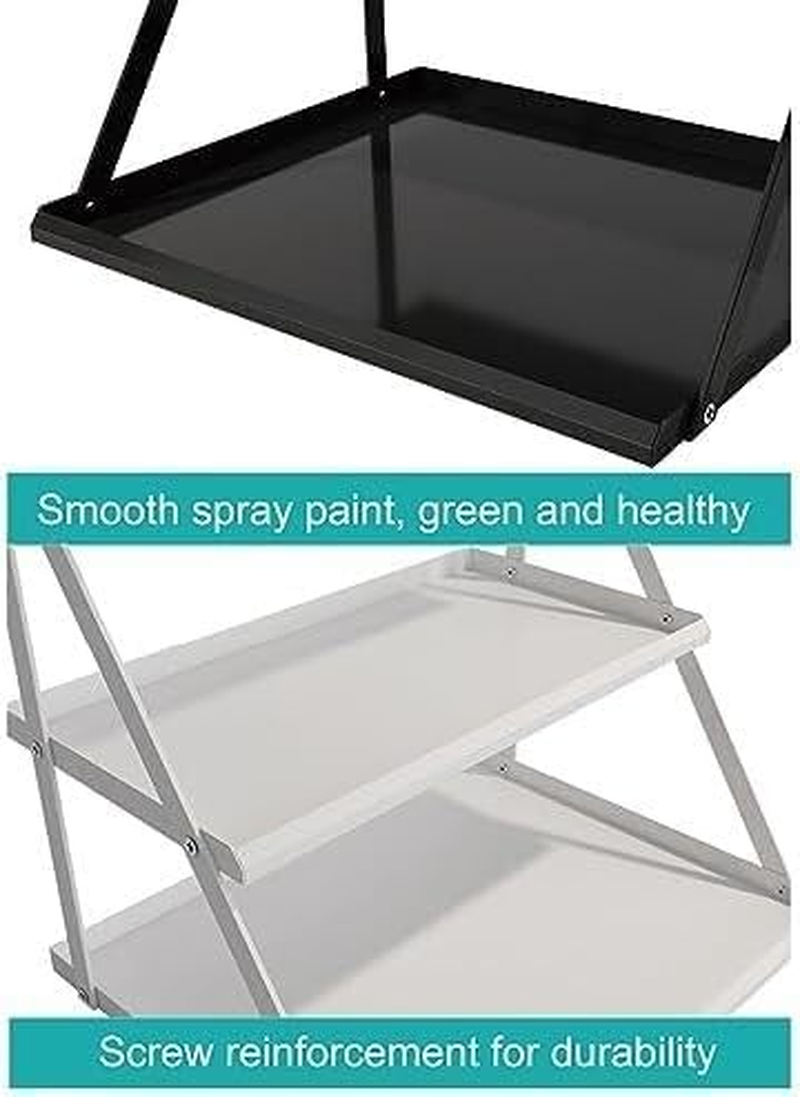 Snack Storage Rack Storage Baskets， Retail Display Rack Countertop Snack Stand Organizer Shelf(White) image number 1