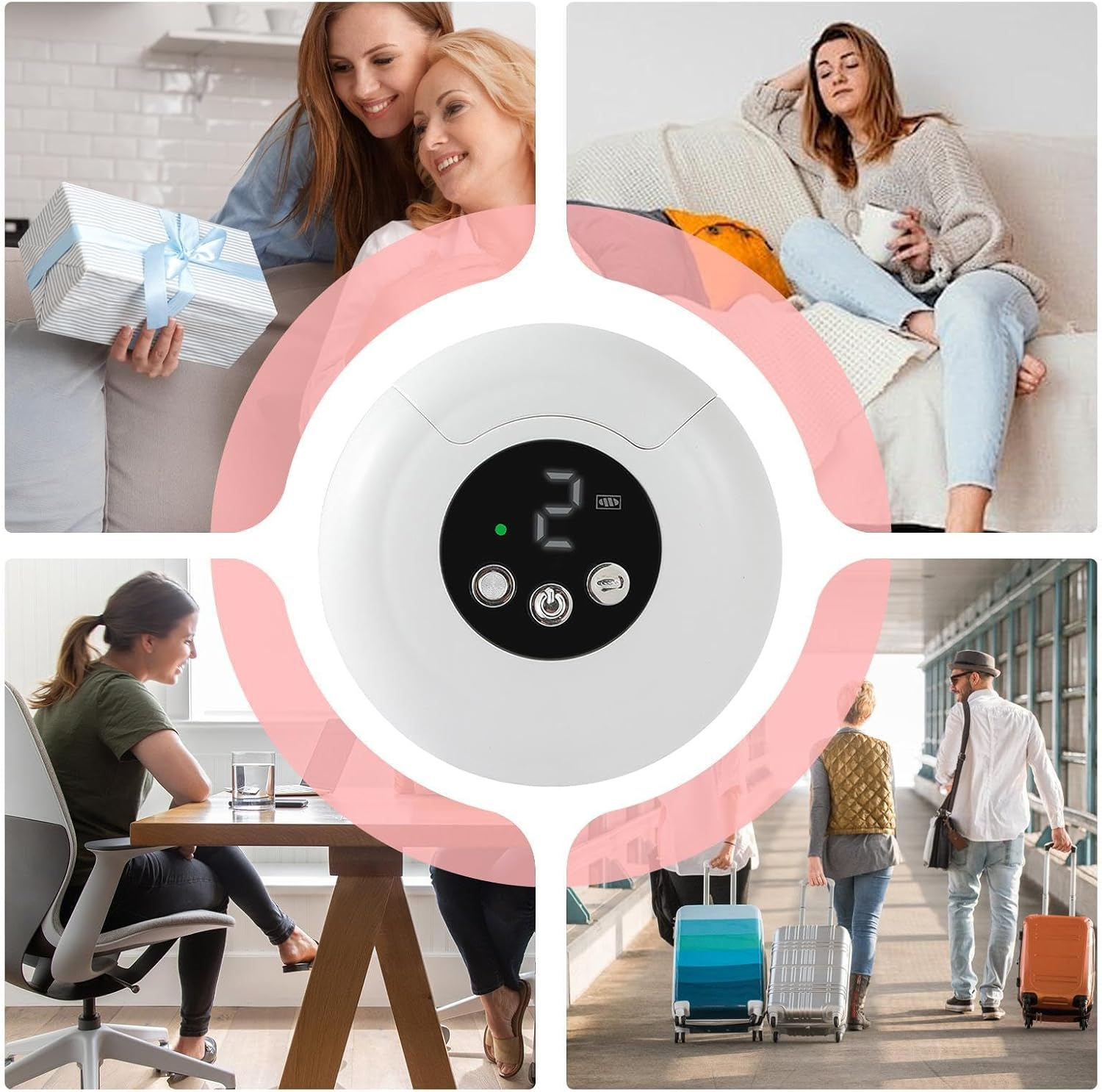 Electric Nail Trimmer, Rechargeable Automatic Nail Trimmer, Portable Nail Grinder, Nail Polishing Machine, Nail Care Grinder, Nail Trimmer for Children, Automatic Nail Grinder image number 1