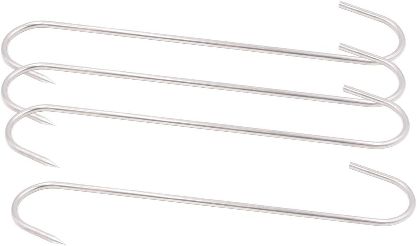 5 Inch Meat Hooks S-Hook Stainless Steel Meat Processing Butcher Hook Pot Hooks
