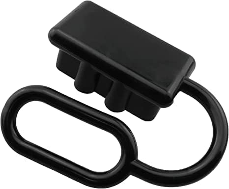 4 Pack Dust Cover for Anderson Plug 50AMP, Water-Resistant Rubber Boot, Fits 50A DC Power Connectors, Caravan, Trailer, Boat, Battery Protection image number 2