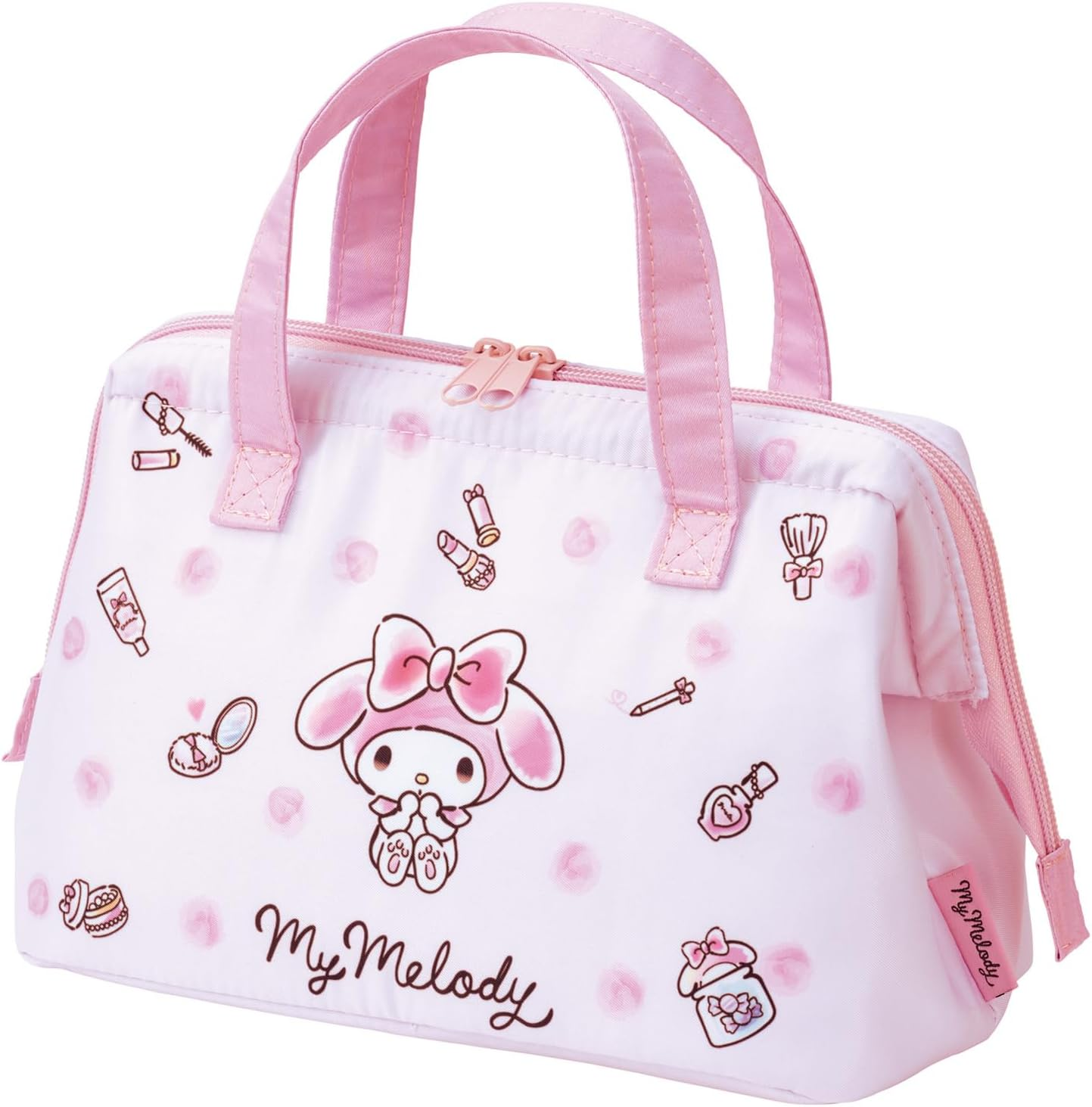 Skater KGA1 Insulated Lunch Bag Sanrio Cinnamoroll Watercolor Cosmetics - Cinnamoroll image number 5