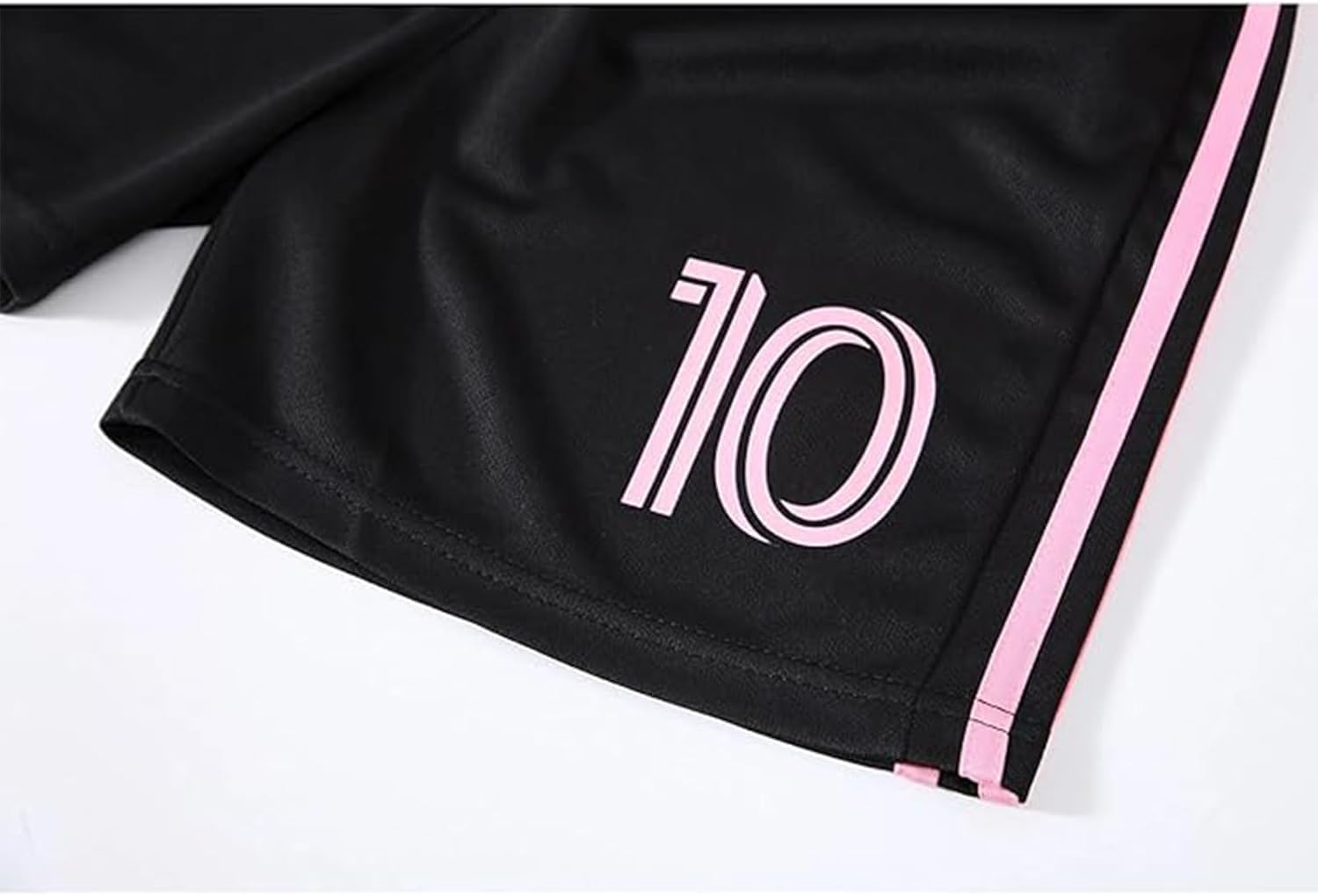 Soccer Jersey Kids,Soccer Jersey for Youth, Football Sportswear Uniforms Suit with Socks, Fans Gift T-Shirt,Messi Club Unisex Jersey image number 4