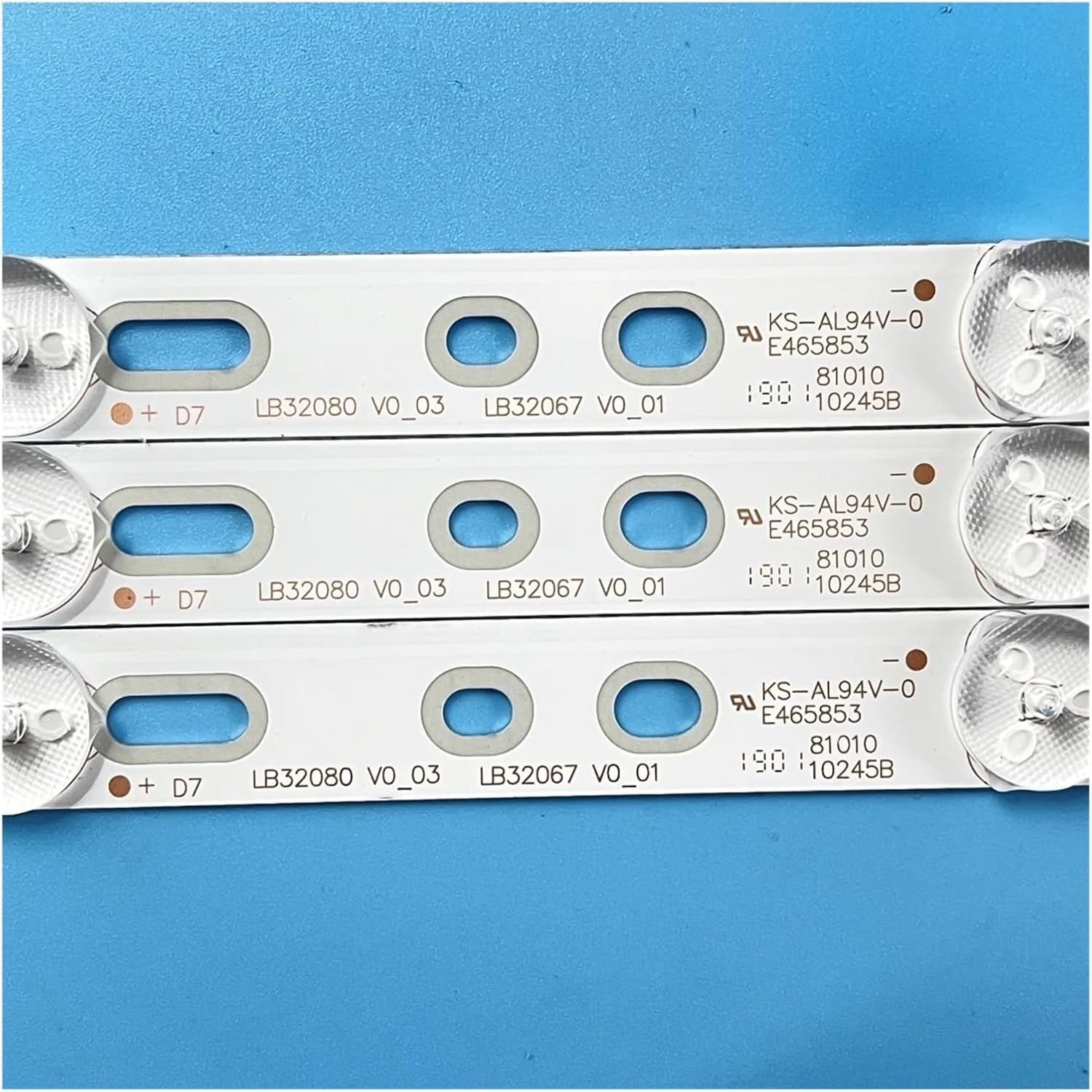 GJ 2K15 D2P5 315 D307 V1 LED Backlight Strip for 32PFT4100 32PHH4100 32LH500D 32PFT5500 32PFH4100 32PFH4309 32PHT4319 32PFK4309 (Color : 2 Lot)