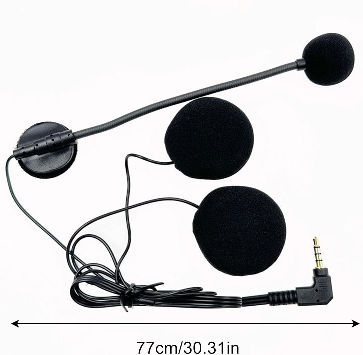 Motorcycle Helmet Headset | Motorcycle Headphone,Modular Intercom High-Definition Audio Earbuds Set for Riding Racing Dirtbike Snowmobile Street Riding image number 6