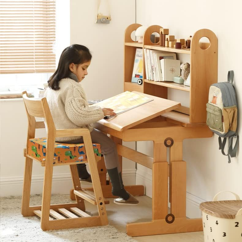 KIDUN Toddler Booster Seat for Dining Table, Upgrade 4 Inch Heightening Cushion for Kids Chair, Adjustable, Heightening Booster Seat Pad for Boy/Girl, Toddler Booster Cushion.(Buckle/Yellow) image number 4