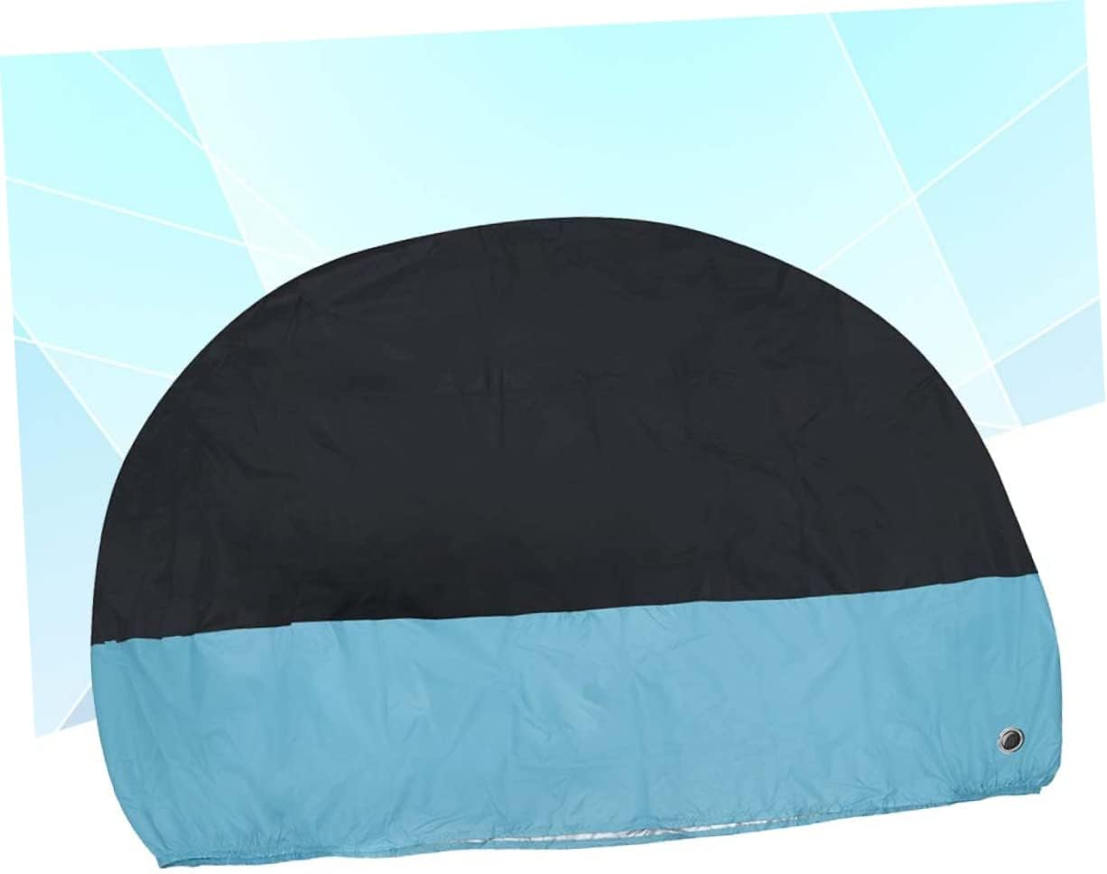 Gogogmee Motorcycle Accessories Rainproof Snowproof Cover Uv Protection Black Blue Fits Standard Models Bag image number 2