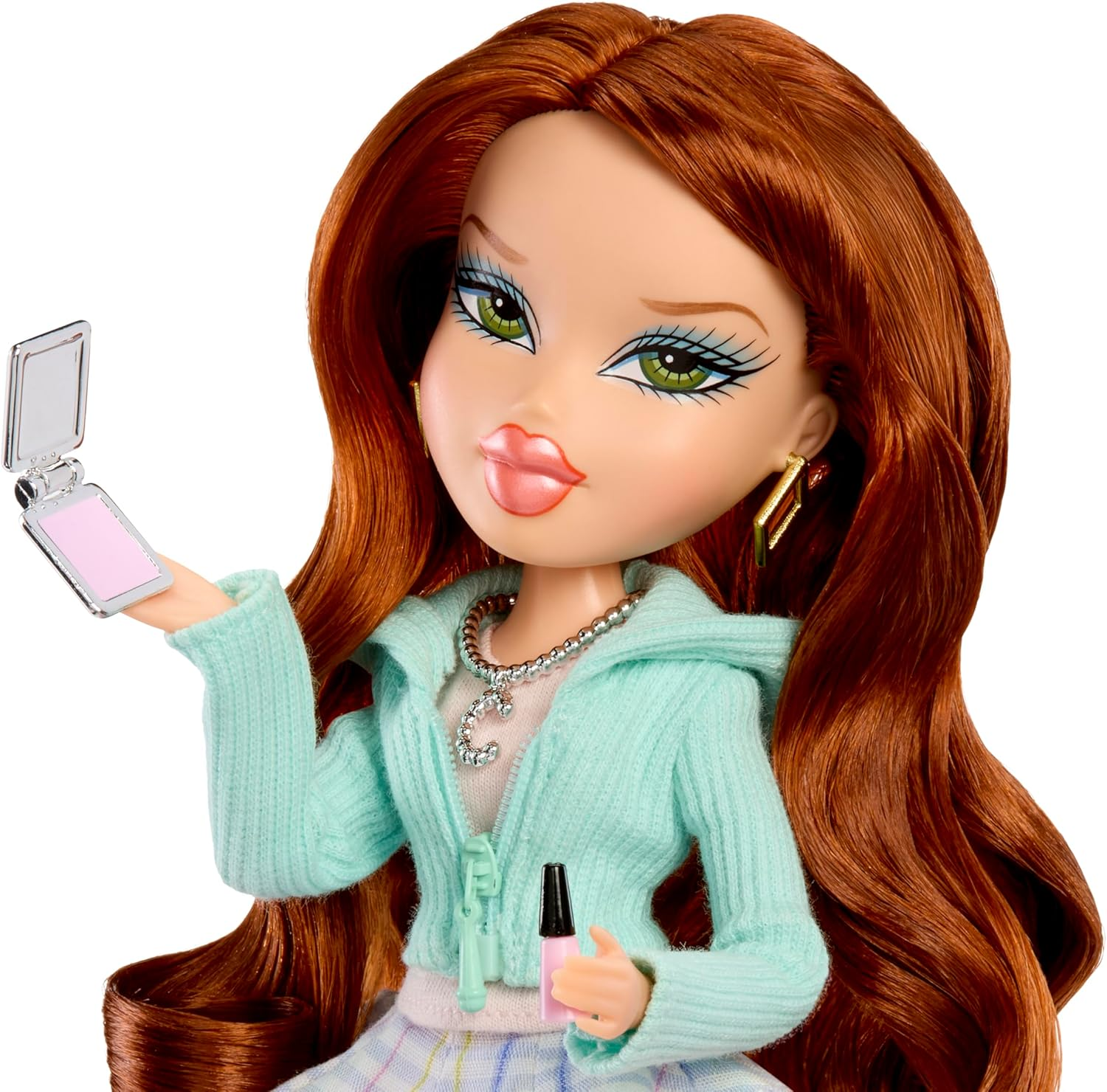Bratz X Mean Girls Spring Fling Doll Cady &ndash; Collectable Fashion Doll with 2 Outfits, Letterman Jacket, and Movie-Inspired Accessories image number 6