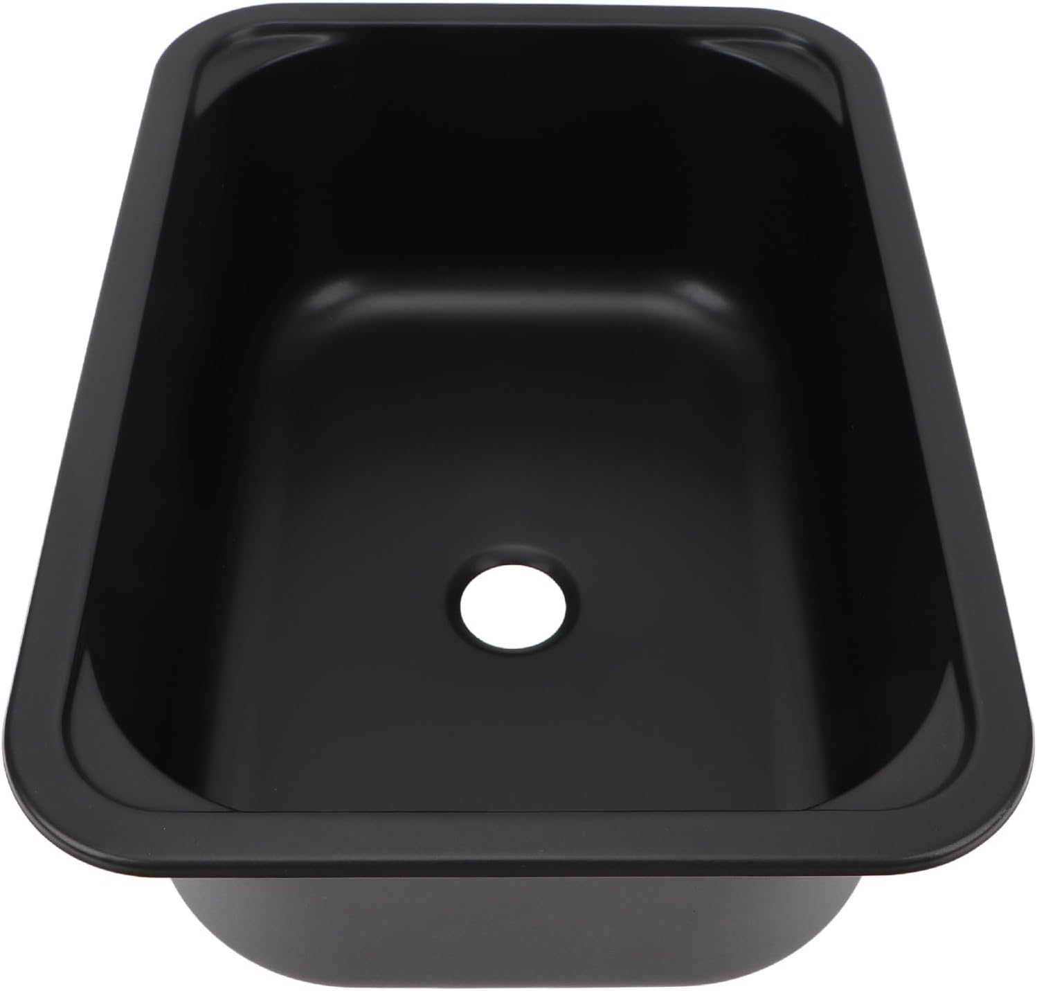 Jiawu RV Sink, Stainless Steel, Undermount, Single Bowl, 12L, 14.5In Mounting Hole image number 2