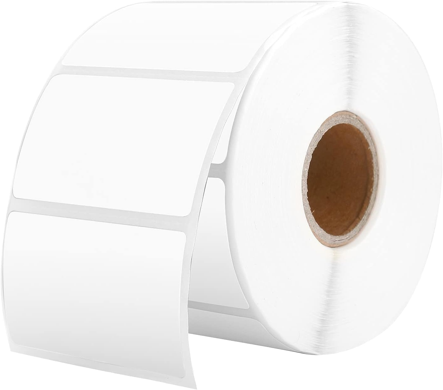 MUNBYN 2.25"X1.25" Thermal Sticker Labels, Blue Self-Adhesive Barcode Label Paper for Direct Thermal Printer and Business, Multi-Purpose Rectangle Address Shipping Mailing Stickers,1000 Sheets/Roll