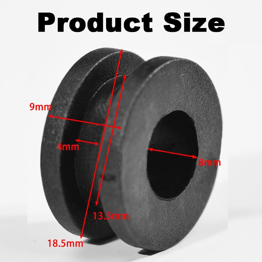 20 PCS Motorcycle Rubber Grommets for Motorcycle Fairings Set,Motorcycles Rubber Grommet Kit Replacement Accessorie,Motorcycle Parts image number 5