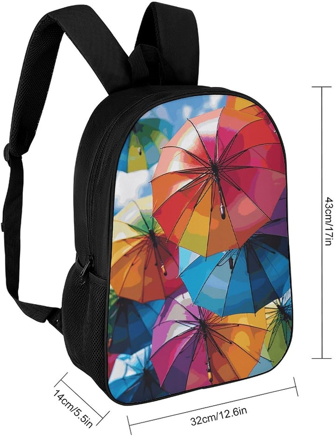 RTFGHJS 2 Polar Bears Laptop Backpack,17 Inch Fashion Travel Backpacks Shoulder Bag, Crossbody Bag for Work image number 2