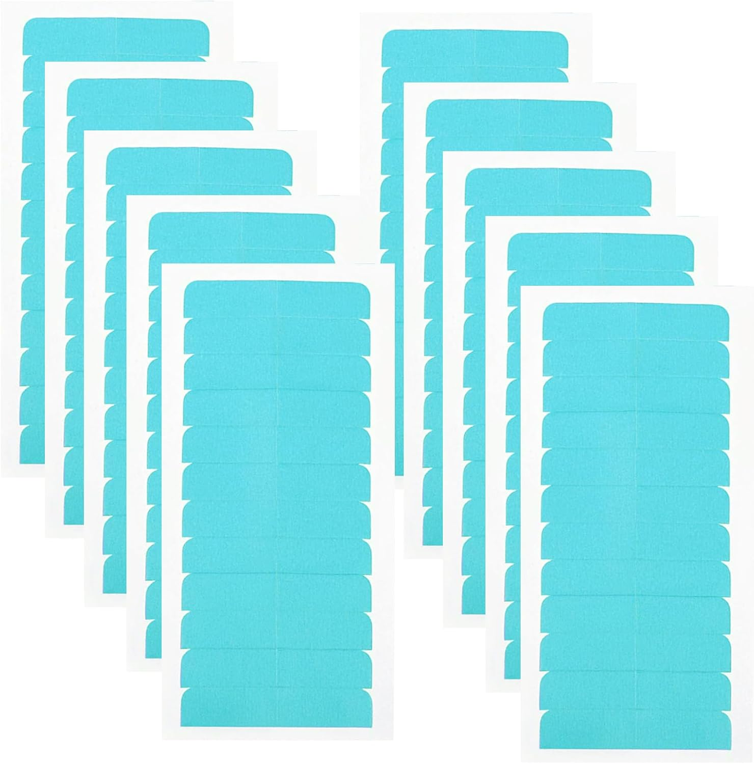 120PCS Double Sided Hair Extension Tape, Tabs for Replacement Wigs Supplies, Waterproof Strips for Toupee/Lace Wigs Film Adhesive No Shine Bonding