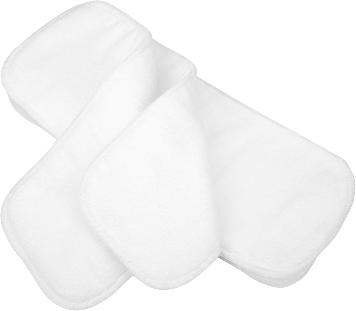 Inserts for Microfiber Babies for Diapers Fabric, Coating Reusable Diapers Super Soft, Package 5 (Five Pieces per Pack 35 * 13.5Cm) image number 5