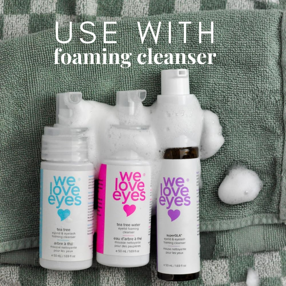 We Love Eyes - Eyelid Margin Cleansing Brush- Targets Dirty Eyelid Margins - Ideal for Lash Extension Daily Home Care & Eyelid Hygiene image number 2