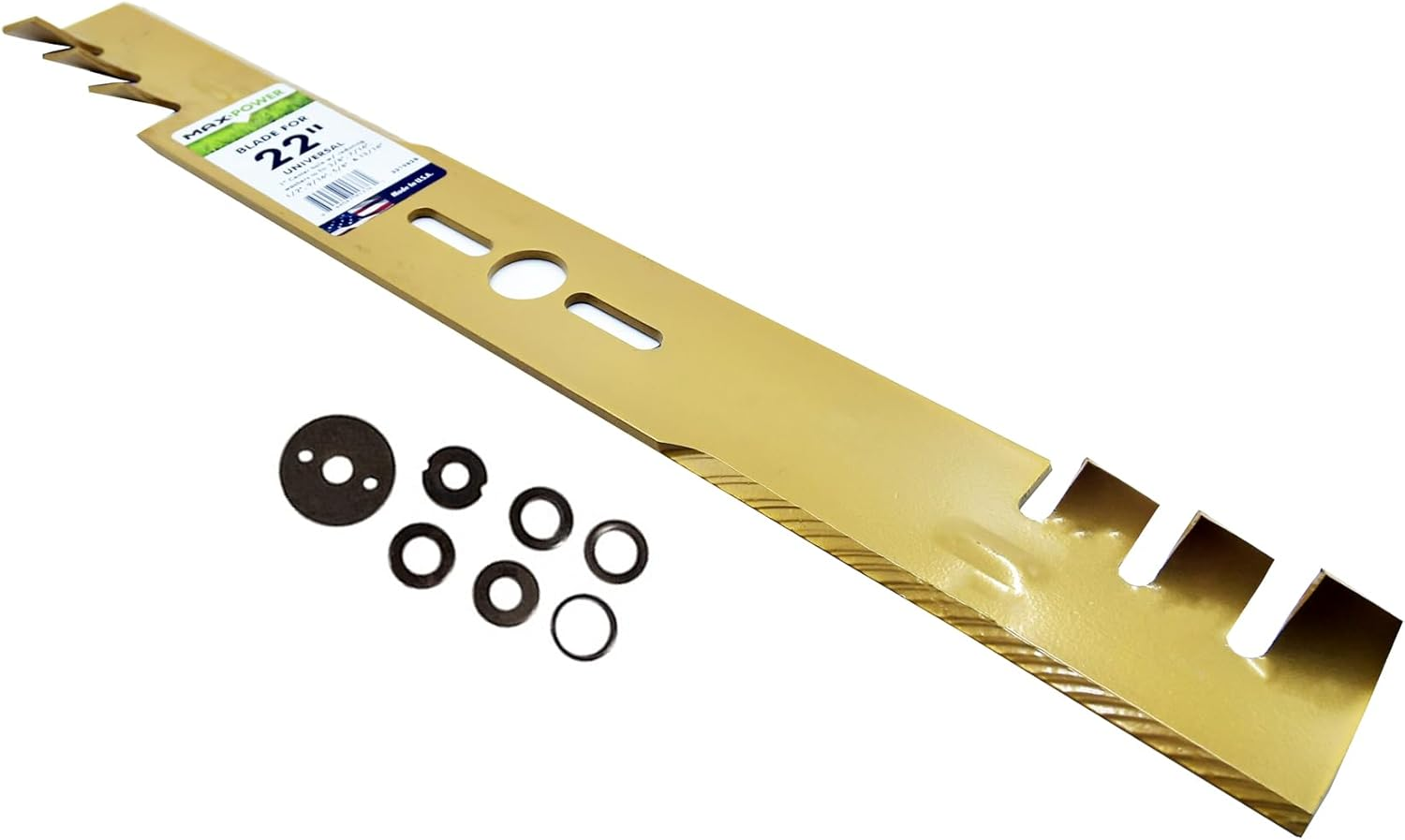 Maxpower 331982B Lawn Mower Replacement Parts, 22 Inches, Gold image number 3