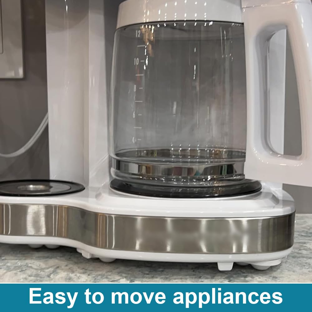 Mini Swivel Casters Wheels 20Pcs, 360 Degree Rotating Casters, Furniture Castors Self-Adhesive with 3 Steel Balls image number 3