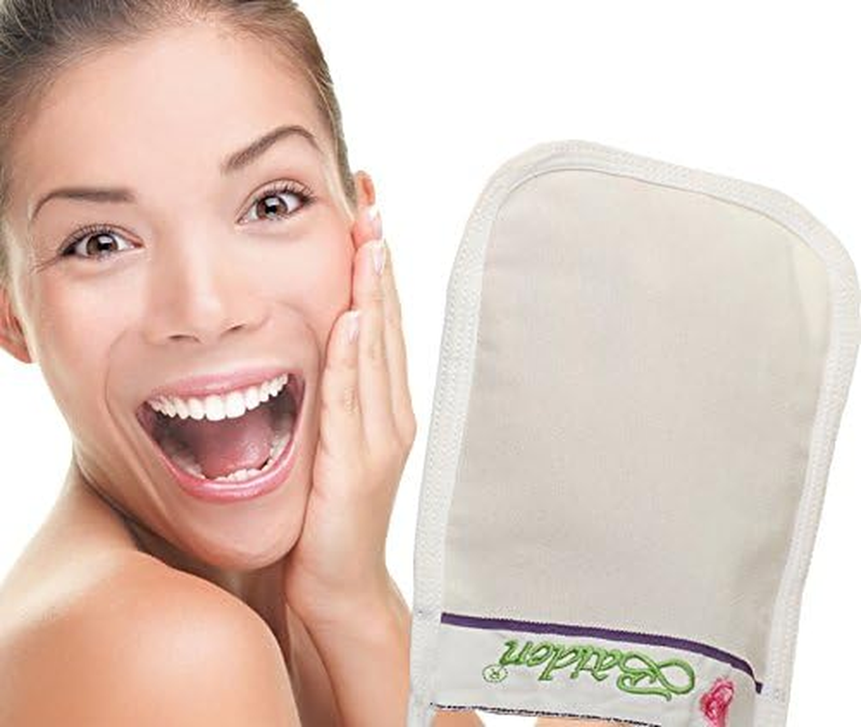 Baiden Mitten Superior Exfoliator Glove,Facial, Body Scrub,Best Firming Dry Skin Treatment,Repair Wrinkles Remove Blackheads Scars,Professional Grade (1Pack) image number 5