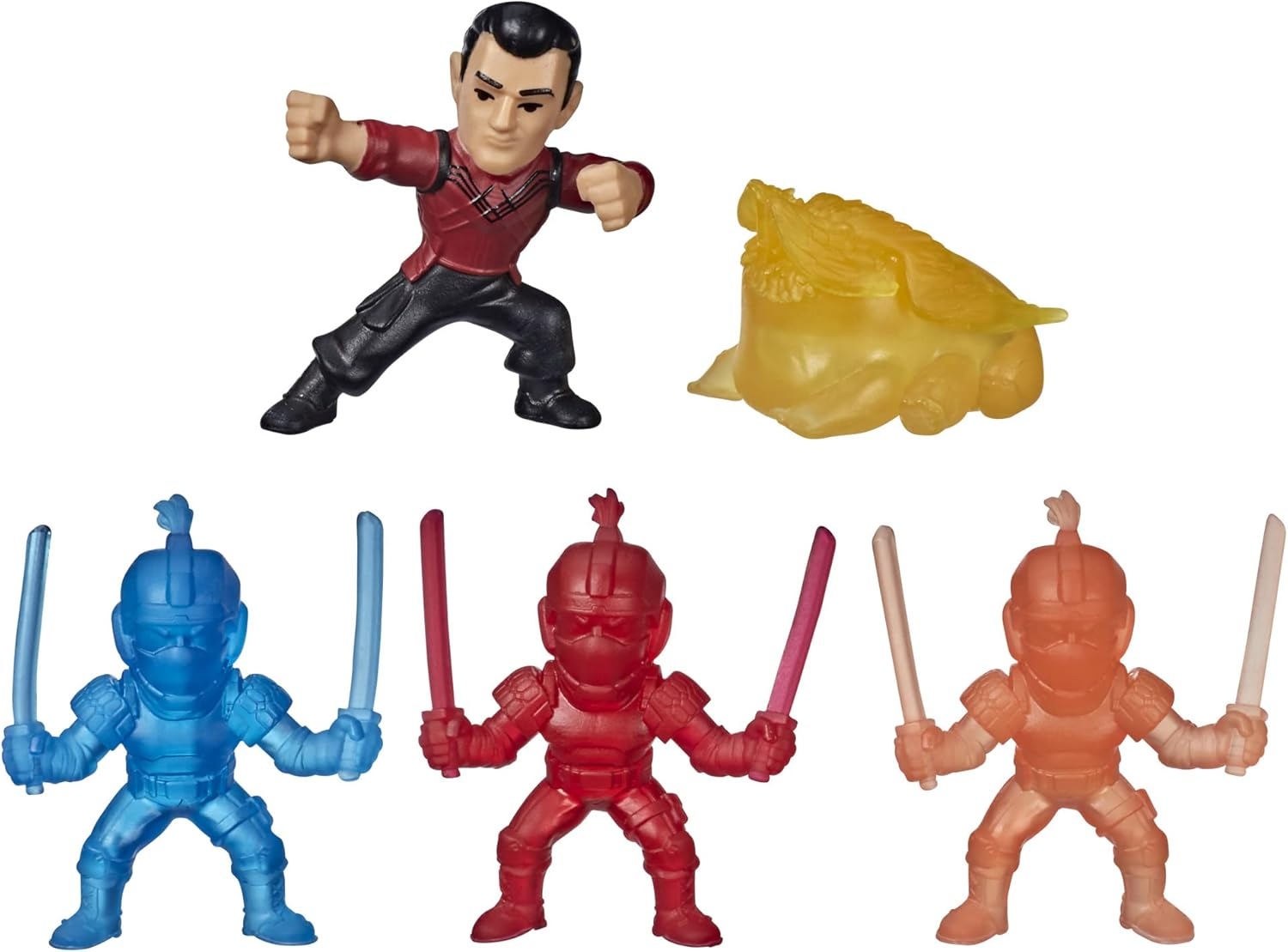 Marvel - Superhero Shang-Chi and the Legend of the Ten Rings Brick Breaker - 5 Collectible 2 Inch Mini-Figures in Break-Open Box - Action Figure and Toys for Kids - Boys and Girls - F0557 - Ages 5+ image number 3