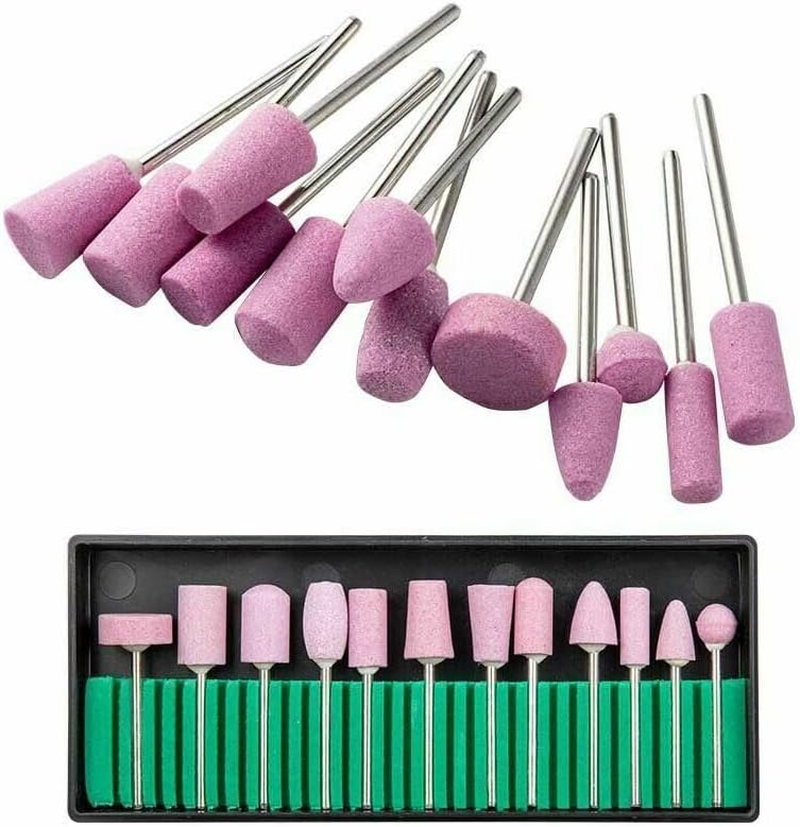 LEDON 12 File Nail Drill Bits File Tool Kit Machine Acrylic Manicure Art Pen Shaper image number 6