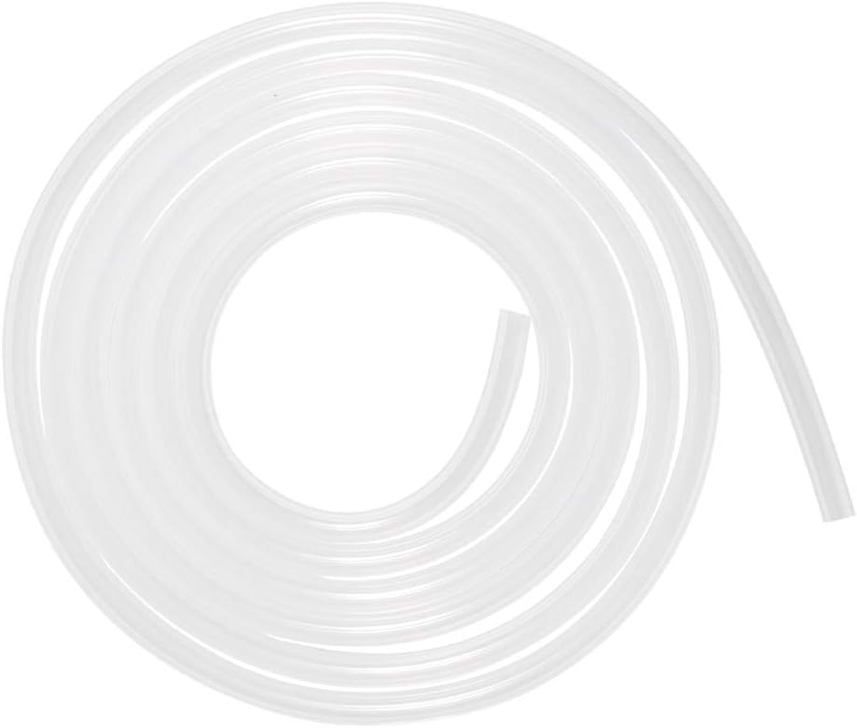 Quickun Pure Silicone Tubing, 6Mm ID X 8Mm OD High Temp Food Grade Tube Pure Silicone Hose Tube for Home Brewing, Beer Line, Kegerator, Wine Making, Aquaponics, Air Hose by Proper Pour (3.28 Ft)