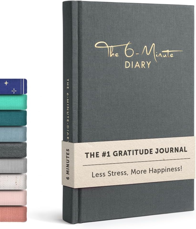 6-Minute Diary &ndash; 3-Million-User Gratitude Journal for Women with Prompts &ndash; Guided Self Care Journal Based on Positive Psychology &ndash; Daily Manifestation Journal for Self-Love & Mindfulness