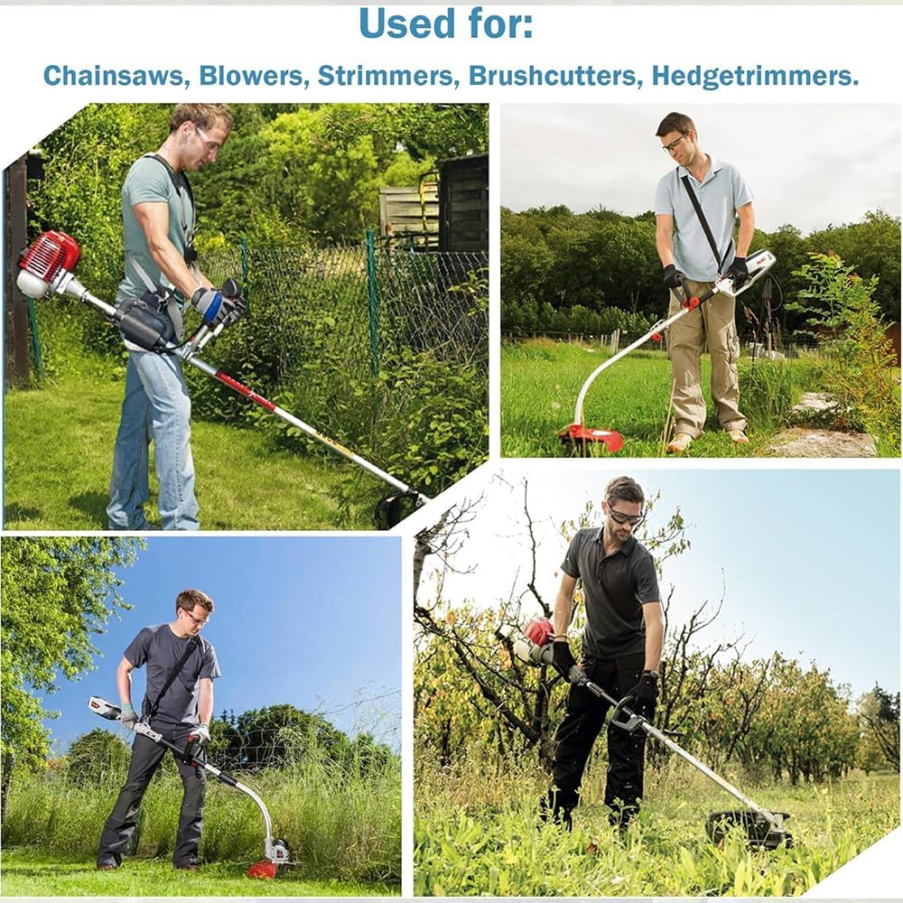 2 Stroke Gas Petrol Fuel Oil Mixing Bottle,1L,4 Ratios 32:1/50:1/40:1/25:1,Reusable Motorbike Motorcycle Lawnmower Brush Cutter Chainsaw image number 6