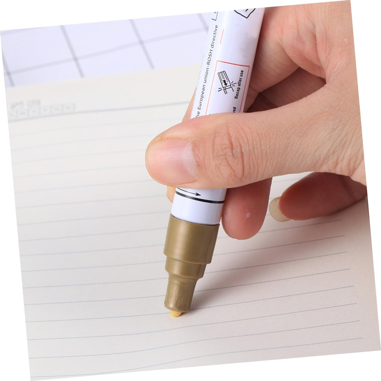 Anneome Car Touch-Up Pen Car Scratch Concealer Pen Metal Glass Plastic Marker Applicator image number 3